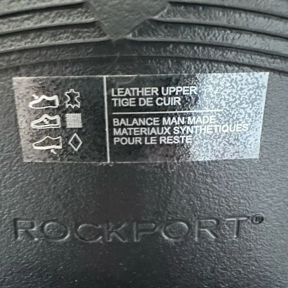 New Rockport Men’s 10 Slayter Plain Toe Derby Shoes CH1235