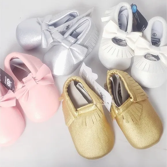 NEW! ROMIRUS Boho Baby Moccasin Shoes Moccasins.