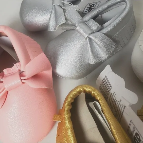 NEW! ROMIRUS Boho Baby Moccasin Shoes Moccasins.