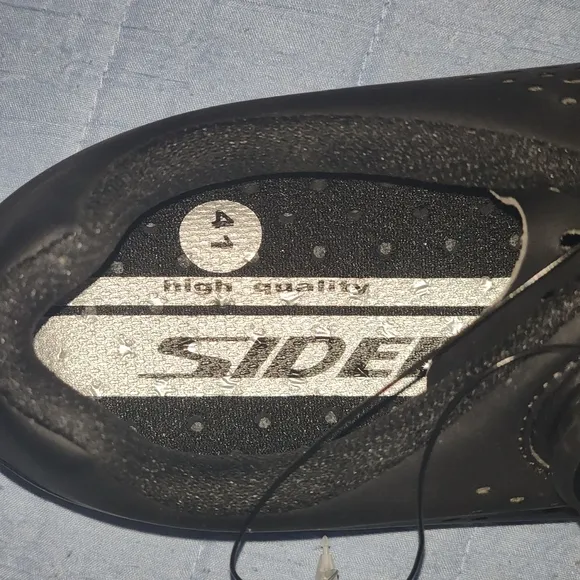 New Sidebike Unisex Nylon &quot;RIVAL&quot; Mountain Bike Cycling Shoes Black Size 41