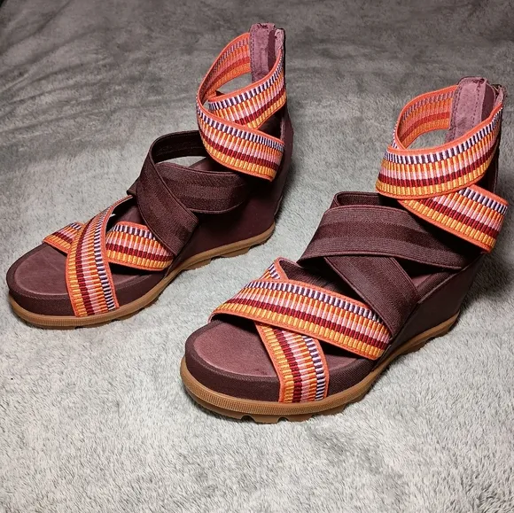 NEW!!! Sorel Joanie II Strap Sandal Wedges