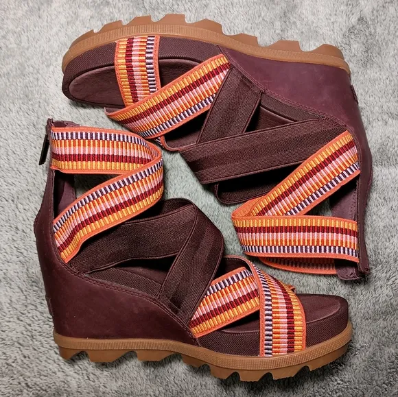 NEW!!! Sorel Joanie II Strap Sandal Wedges
