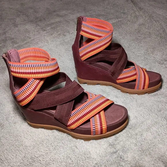 NEW!!! Sorel Joanie II Strap Sandal Wedges