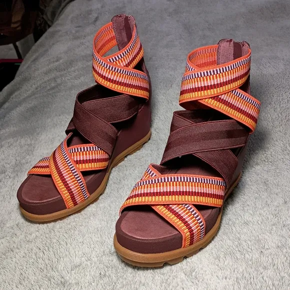 NEW!!! Sorel Joanie II Strap Sandal Wedges
