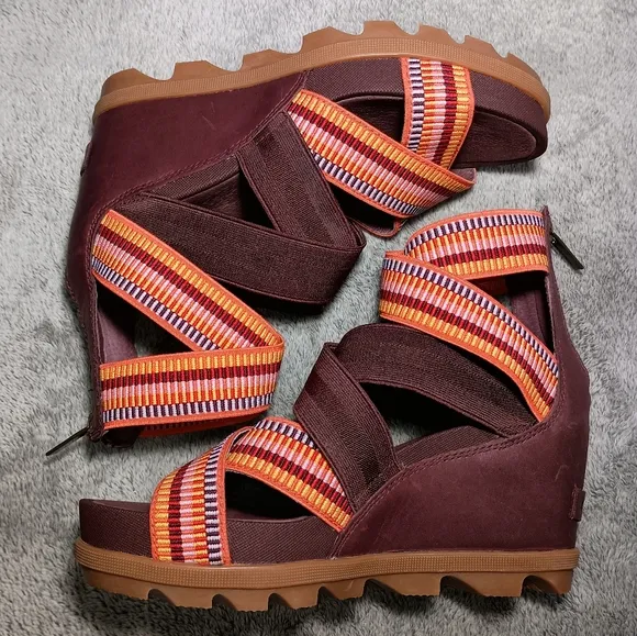NEW!!! Sorel Joanie II Strap Sandal Wedges