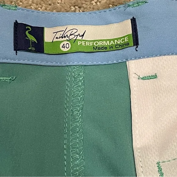 New TailorByrd Performance Classic Shorts in Summer Green Size 40
