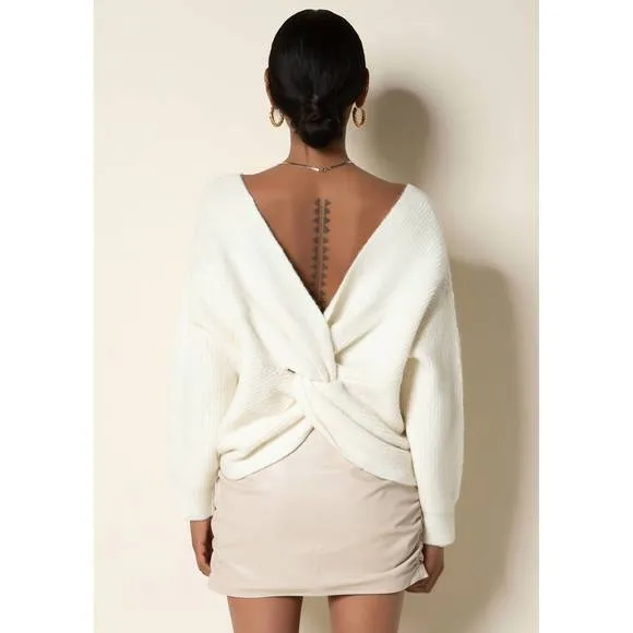 NEW TART COLLECTIONS leigh sweater in gardenia
