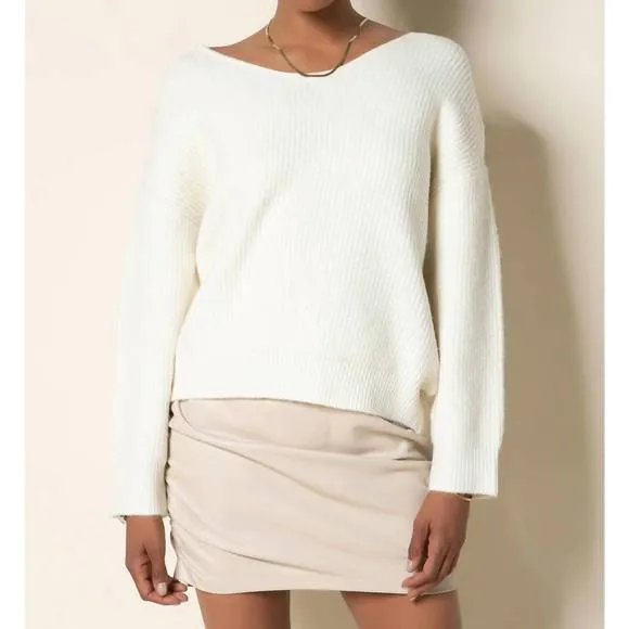 NEW TART COLLECTIONS leigh sweater in gardenia