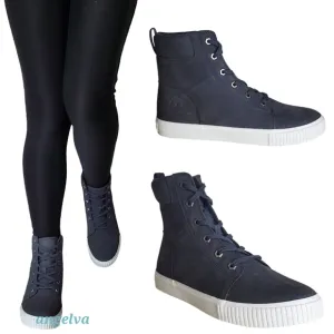 New Timberland skyla bay 6 in nubuck hi top sneakers boots dark gray womens