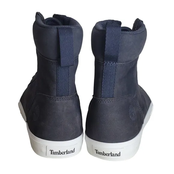 New Timberland skyla bay 6 in nubuck hi top sneakers boots dark gray womens