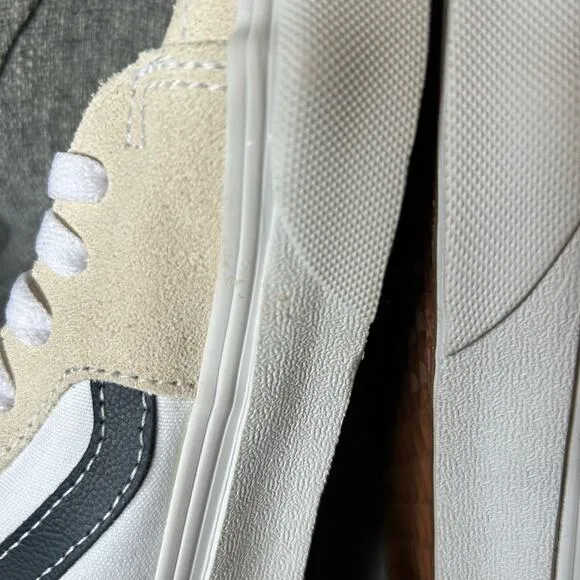 NEW Vans Mens Sk8-Hi Classic Sport Dress Blues Lace High Top Sneaker Shoes 5.5