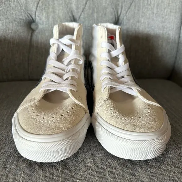 NEW Vans Mens Sk8-Hi Classic Sport Dress Blues Lace High Top Sneaker Shoes 5.5