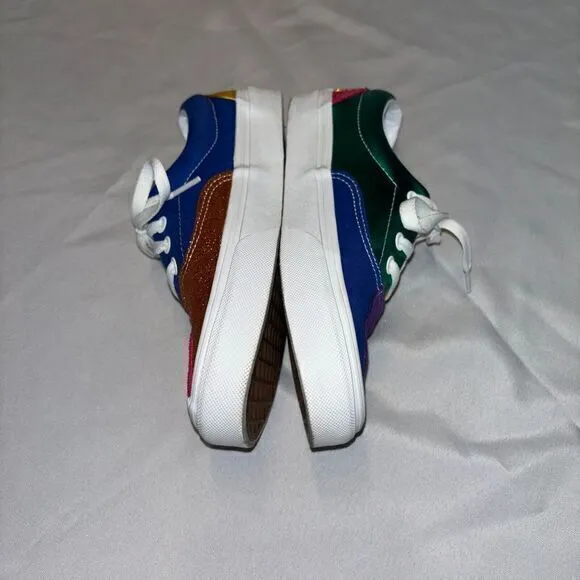 New VANS UA Era CLASSIC Pride Patchwork Mens‎ 5.5/ Womens 7 Shoes