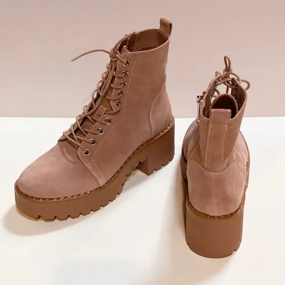 NEW Vince Camuto Mecale Combat Boots