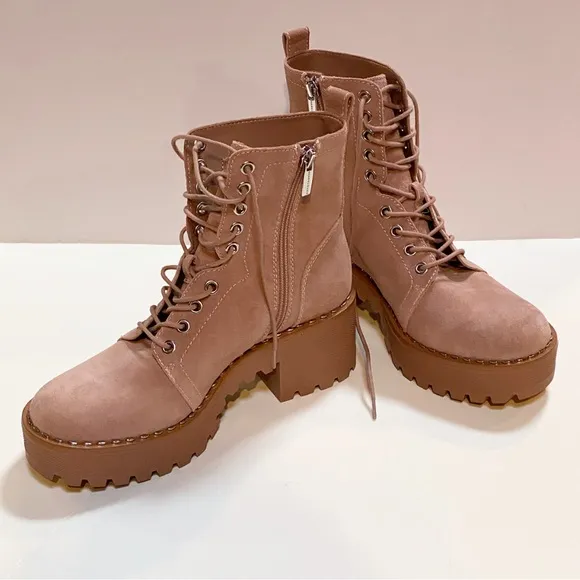 NEW Vince Camuto Mecale Combat Boots