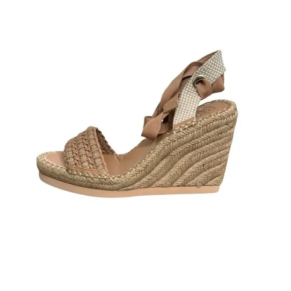 New! Vince Camuto Women's Brisshel Lace Up Wedge Sandal - Size 9 / EU 40