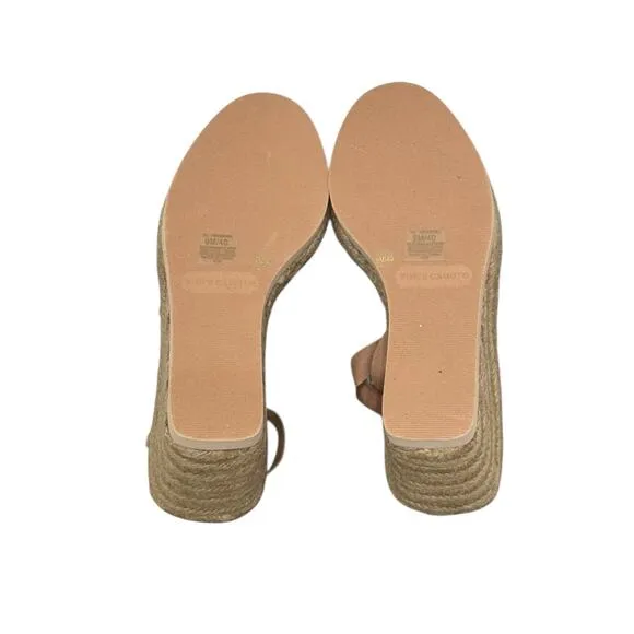 New! Vince Camuto Women's Brisshel Lace Up Wedge Sandal - Size 9 / EU 40