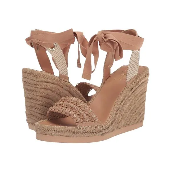 New! Vince Camuto Women's Brisshel Lace Up Wedge Sandal - Size 9 / EU 40