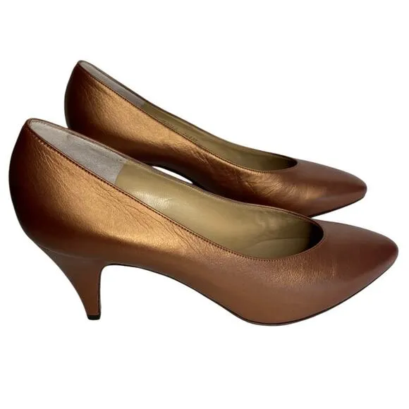NEW VINTAGE BRUNO MAGLI HEELS WOMEN'S SIZE 9 100% AUTHENTIC