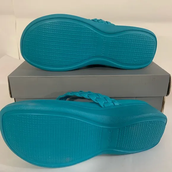 NEW VIONIC Women's Sunrise Kenji Toe Post Platform Sandal-Multiple sizes