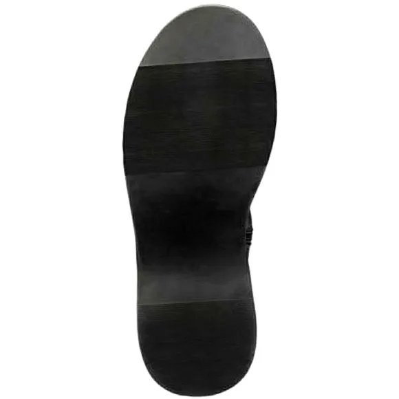New w/Box Wild Pair Enchantt Platform Round Toe Tall Wedge Black Boots Size 8