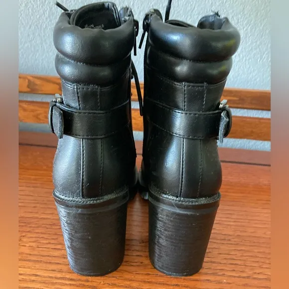 NEW WITHOUT BOX- G By Guess Jayden Combat Boots Size 8
