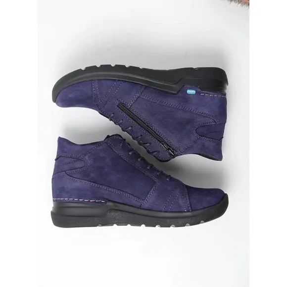 NEW WOLKY women's why shoes in purple nubuck