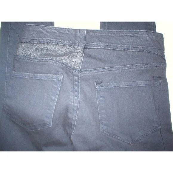 New Womens $230 J Brand Hussein Chalayan Jeans 25 X 33.5 Black Skinny Tall Leggi