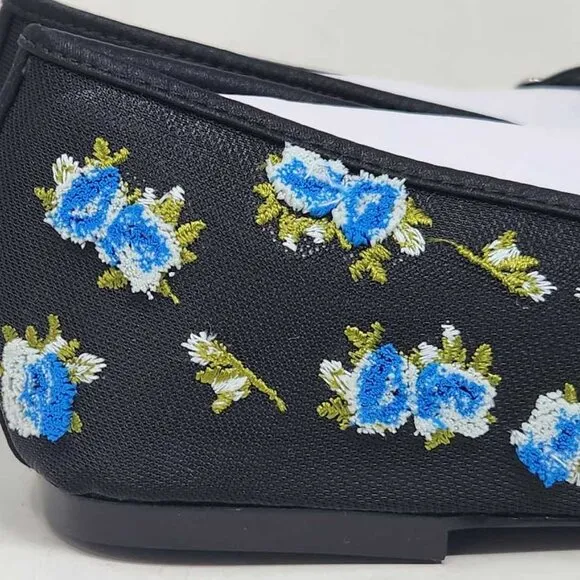New women's EU 41 (US 10) For Love &amp; Lemons Evelyne embroidered ballet flats