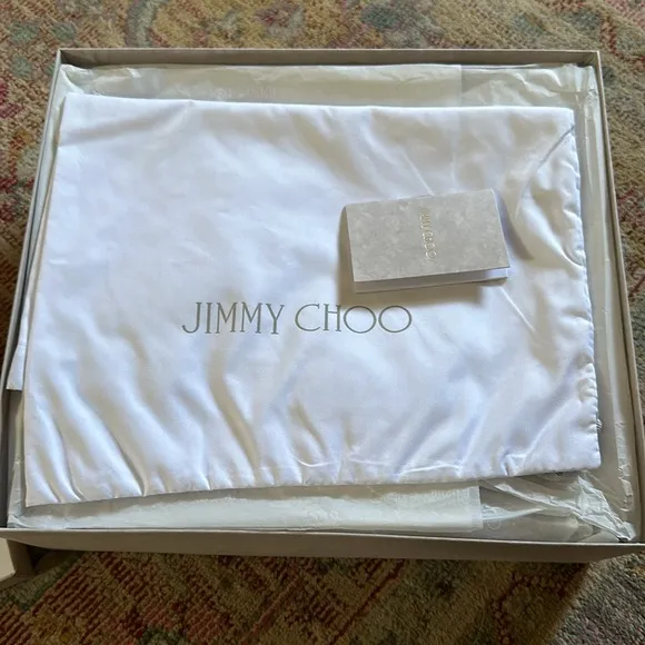 NEW!JIMMY CHOO Size 7.5 (EU 38)Abigail Leopard-Print Leather Cork Wedge Sandals