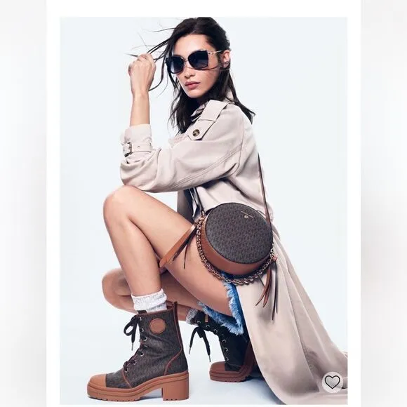 🌟NEW🌟Michael Kors🌟Corey Logo Combat Booties