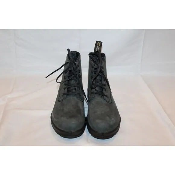 NIB Blundstone Women's Style 1935 Lace Up‎ Boot Rustic Black Sz 6.5