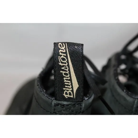 NIB Blundstone Women's Style 1935 Lace Up‎ Boot Rustic Black Sz 6.5