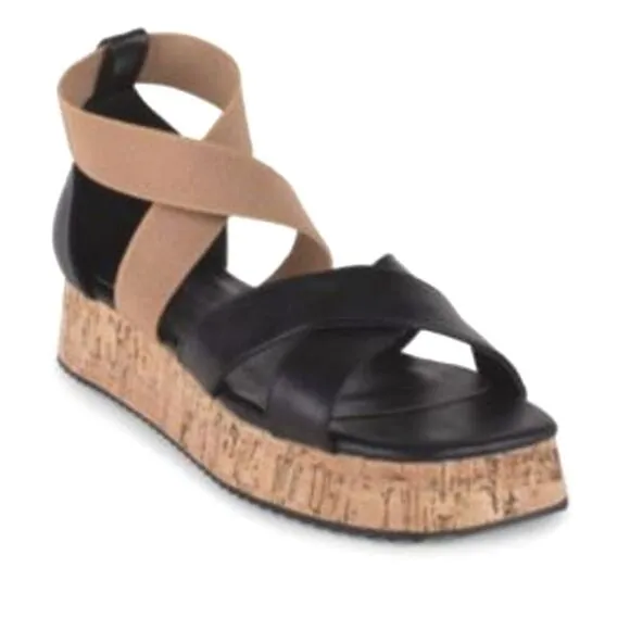 NIB Gloria Vanderbilt wedges sandals sz 8