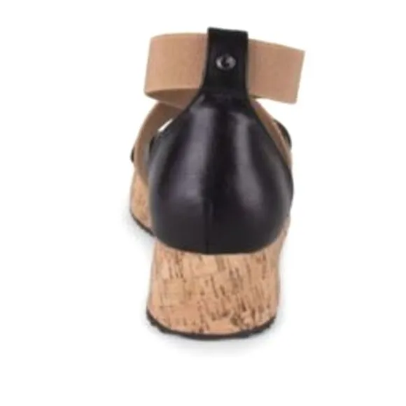 NIB Gloria Vanderbilt wedges sandals sz 8