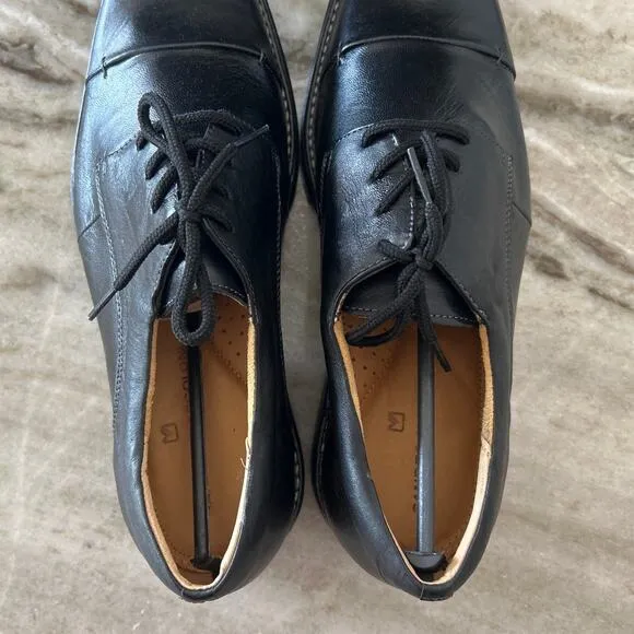 NIB Sandro Moscolini Straight Tip Blucher Derby Maxwell, Black, Men's Size 12