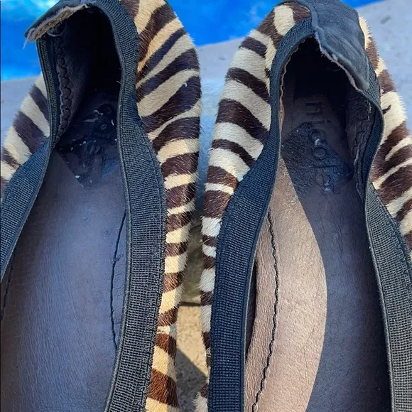 Nicole ballet flats - Better Zebra Wedge 🦓 🍁