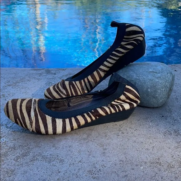Nicole ballet flats - Better Zebra Wedge 🦓 🍁