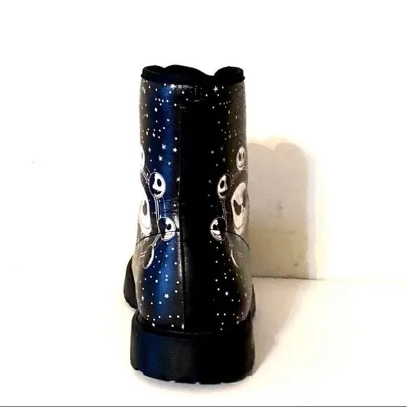 Nightmare Before Christmas Jack Skellington combat boots