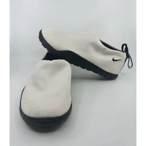 Nike ACG Air Moc Men's Size 8 Summit White Black Slip-On Moccasins DZ3407-100