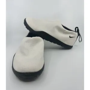 Nike ACG Air Moc Men's Size 8 Summit White Black Slip-On Moccasins DZ3407-100