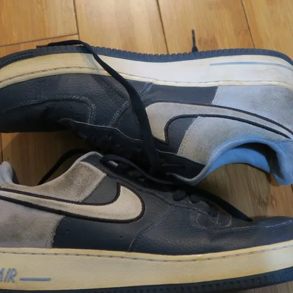 Nike Air Force 1 ‘07 LV8 Obsidian Mist AO2439-400 Dallas Cowboys Men’s Size 12