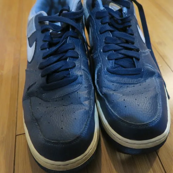Nike Air Force 1 ‘07 LV8 Obsidian Mist AO2439-400 Dallas Cowboys Men’s Size 12