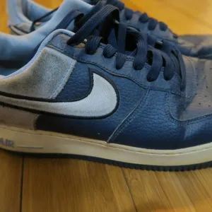 Nike Air Force 1 ‘07 LV8 Obsidian Mist AO2439-400 Dallas Cowboys Men’s Size 12