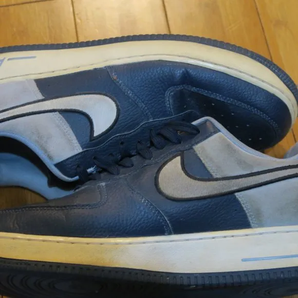 Nike Air Force 1 ‘07 LV8 Obsidian Mist AO2439-400 Dallas Cowboys Men’s Size 12