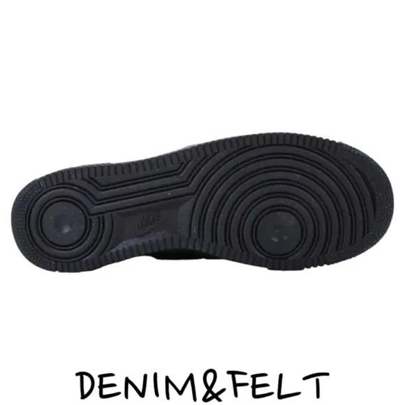 NIKE AIR FORCE 1 LOW MEN'S CASUAL SHOES | Color: Black | NEW/NWOB!!👟🖤👟