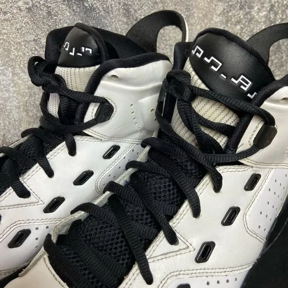 Nike Air Jordan 6 Motorsports White Black Sneakers  Size 12
