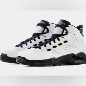 Nike Air Jordan 6 Motorsports White Black Sneakers  Size 12