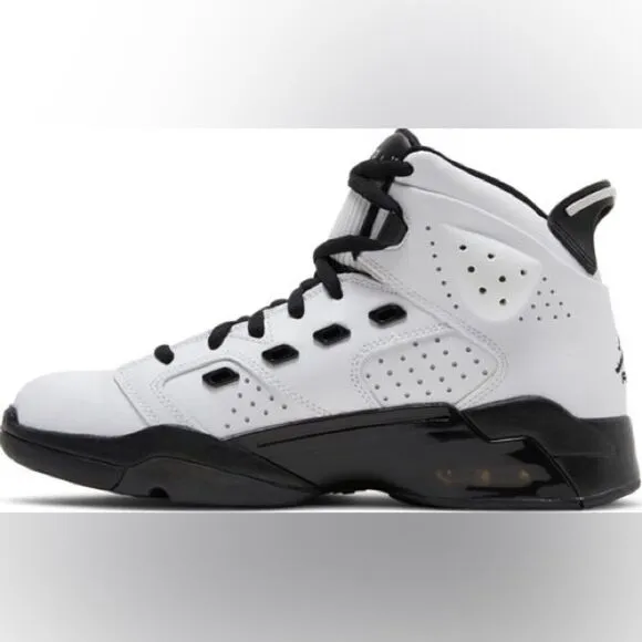 Nike Air Jordan 6 Motorsports White Black Sneakers  Size 12