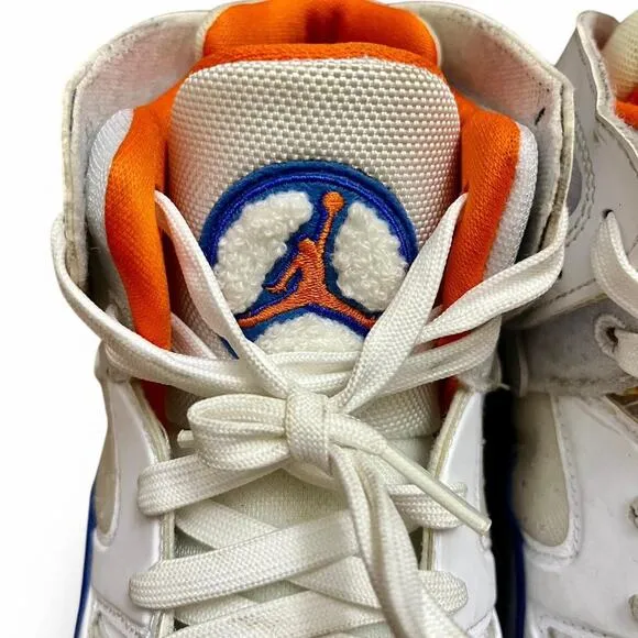 Nike Air Jordan Jumpman Two Trey Shoes Knicks White Royal DO1925-148 Youth Sz 7Y